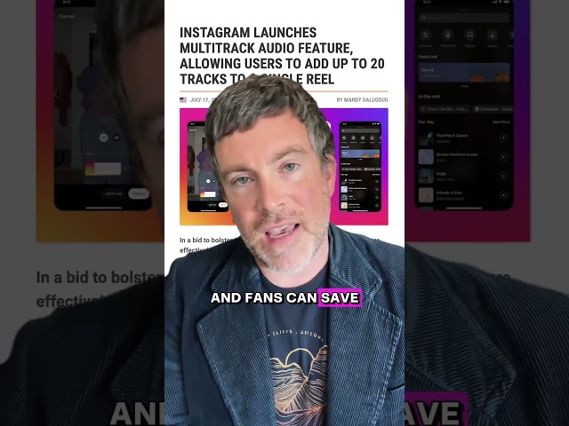 Will you use Instagram's newest audio feature to promote music? #musicpromotion #shorts