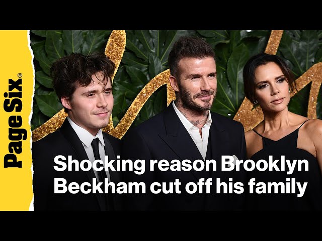 The shocking reason Brooklyn Beckham allegedly cut off David, Victoria, and brother Cruz