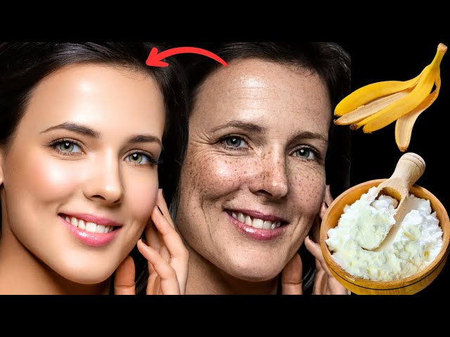 Banana peel and cornstarch will make you a 16-year-old girl | Banana Peel & Cornstarch Face Mask