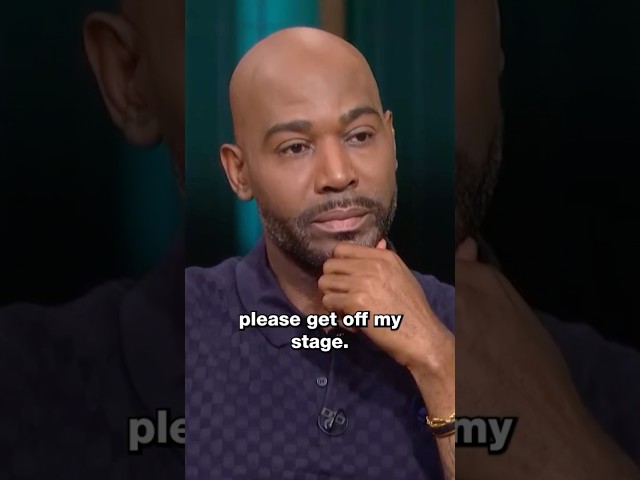 Get off my stage, respectfully 🚶‍♂️‍➡️ #KaramoShow #Karamo #shorts