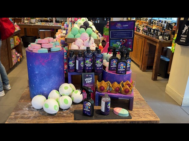 LUSH x Super Mario Galaxy Movie Event in New York City