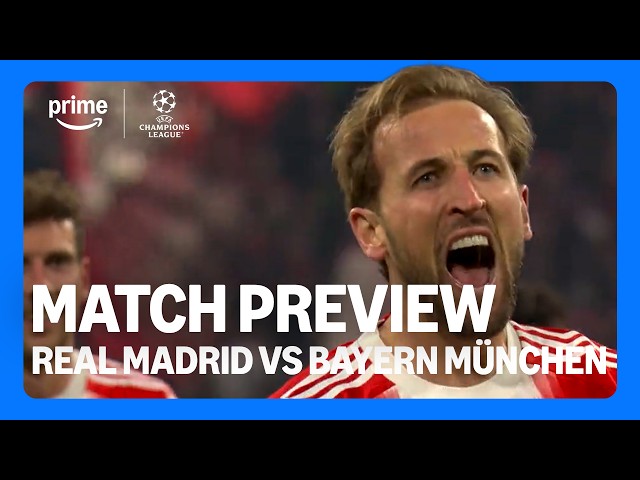 UEFA Champions League: Real Madrid vs. FC Bayern Munich – All the info on the top match! ⚽🔥