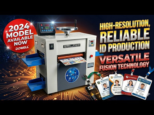 💳 A4 Fusing Machine for PVC ID Cards | 100 Cards Fast Fusing & Cooling | AbhishekID.com