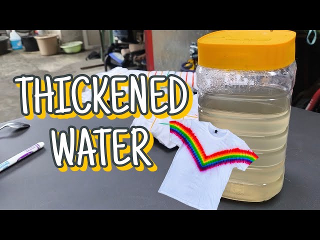 Does Thickened Dye Really Prevent Bleeding? (Tie-Dye Test)
