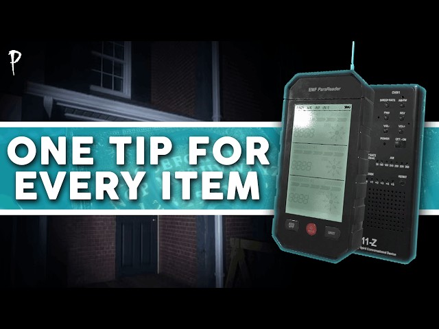 1 Pro Tip For EVERY ITEM in Phasmophobia