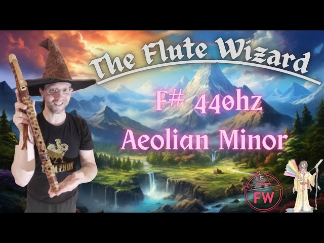 Native style Bamboo flute | F sharp "Aeolian Minor" 440hz | Heart Chakra 