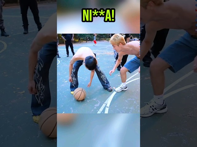 Ray Beats His Chinese Ops In 1v1 Basketball! 😂🏀