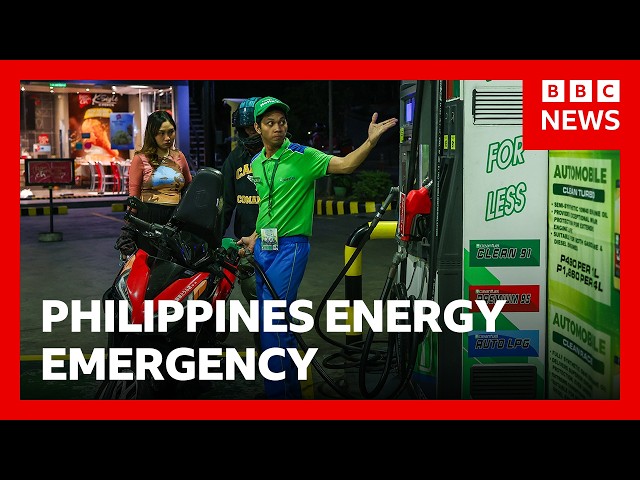 How is the Philippines reacting to its energy emergency | BBC News