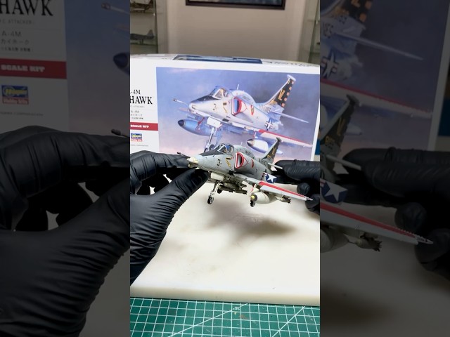 End of A-4M SKYHAWK works. Hasegawa 1/48 #plasticmodel #miniature  #scalemodel