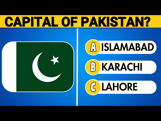 How Well Do You Really Know About Pakistan ? Take This 30 - Question Quiz To Find Out! ✅