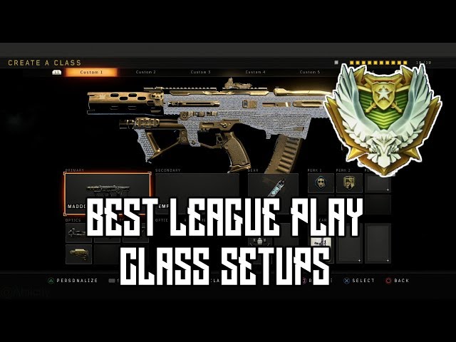 Top 10 Best Competitive Class Setups for League Play & Pro Series Moshpit in CoD BO4