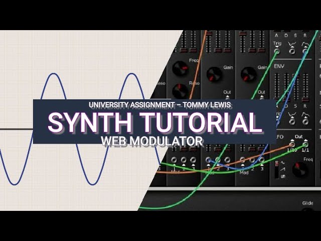 Synth Tutorial (Web Modular) + Synthesis Theory