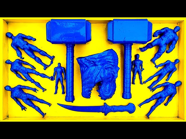 Cleans Superheroes, Iron Man, Batman, Spider-Man, Captain America, Thor, Thanos, Superman,  Ant-Man