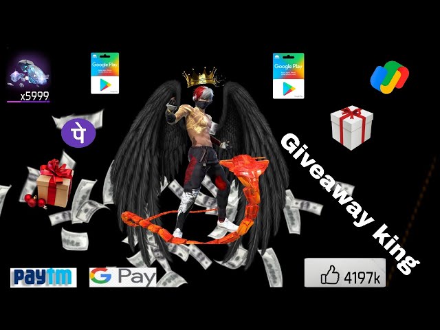FREE FIRE MAX GIVEAWAY 🎁 | FREE DIAMONDS💎FREE REDEEM CODE🤑FREE UPI💸💸💸 @totalgaming @givewaykin