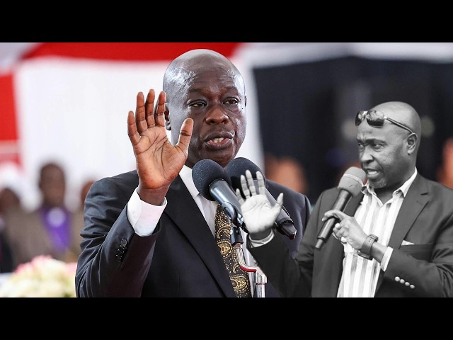 LIVE : Gachagua Condoling with the family of the late MP David Kiaraho, Olkalou in Nyandarua County.