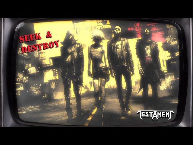 TESTAMENT - Seek & Destroy (Metallica Cover)