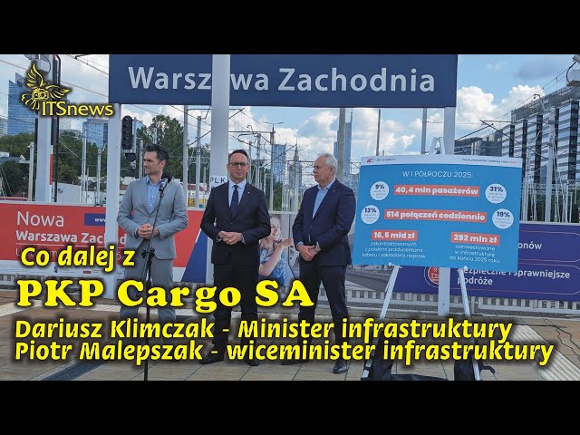 Co dalej z PKP Cargo SA. Dariusz Klimczak, Piotr Malepszak - Ministerstwo infrastruktury.