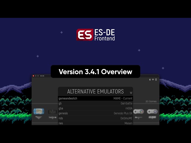 ES-DE 3.4.1 Overview