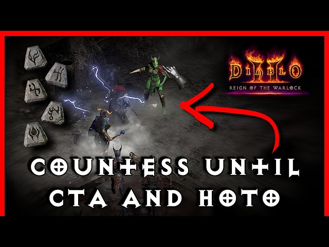 Running the Countess Until I Can Make Hoto and CTA - Diablo 2 Resurrected