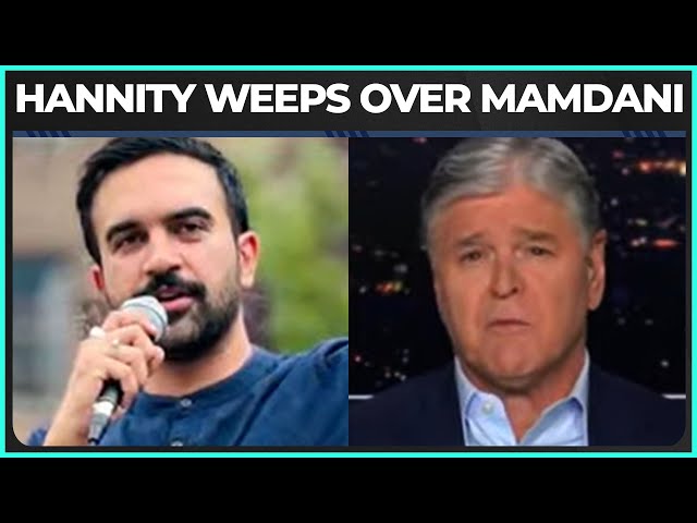 Sean Hannity LITERALLY Cries Over Mamdani Victory