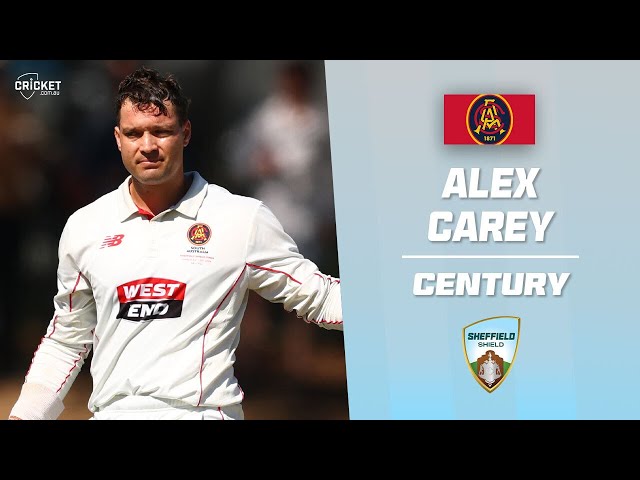 Carey leads SA fightback with second Shield final ton | Sheffield Shield 2025-26