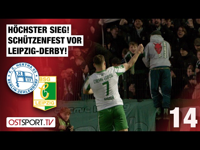 Höchster Sieg! Schützenfest vor Leipzig-Derby: H. Zehlendorf - Chemie Leipzig | Regionalliga Nordost