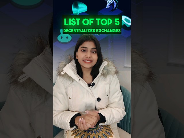 Top 5 Decentralised exchanges 2024 !! #Crypto