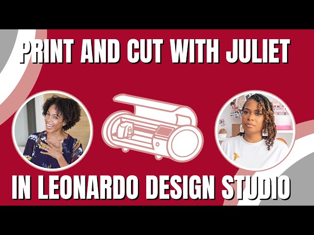 Leonardo Design Studio Print and Cut Lesson