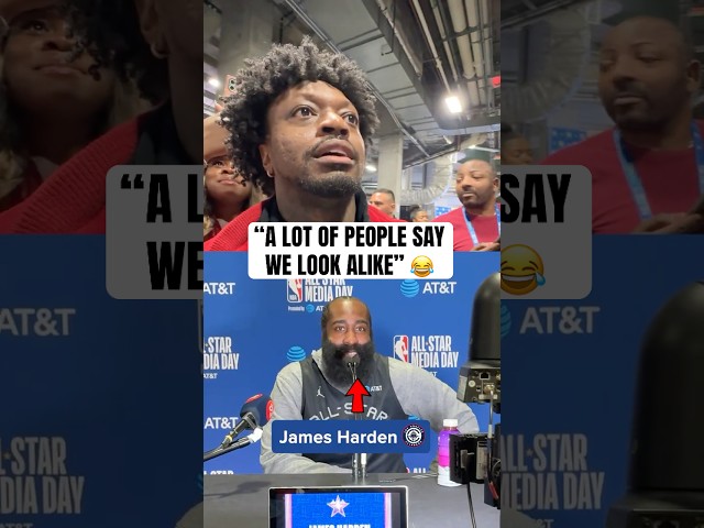 Funny Marco at NBA All-Star Media Day 🤣