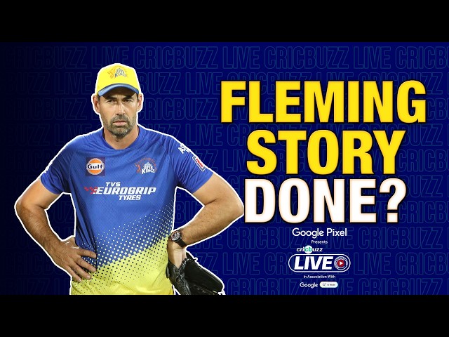 Reckon Fleming's fairytale days with #CSK are over: Michael Vaughan