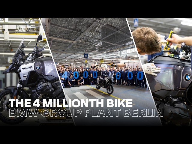 Made in Berlin: The 4 Millionth Motorcycle | BMW Plant Berlin