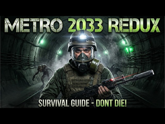 Professor Plays METRO 2033 REDUX!! | GPS IS LIVE!