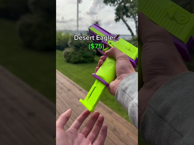 Mini Revolver vs Deagle vs AK-47🤯