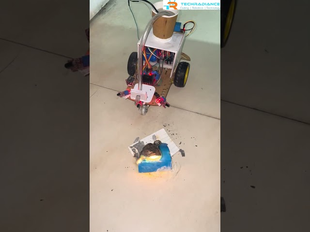 🔥 Fire Fighting Robot — Powered by Arduino!