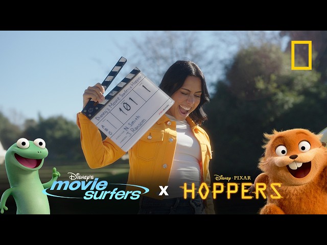 Movie Surfers | Behind the Scenes of Hoppers with @MichelleKhare