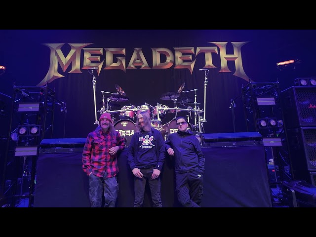 Megadeth - Behind The Scenes On Tour