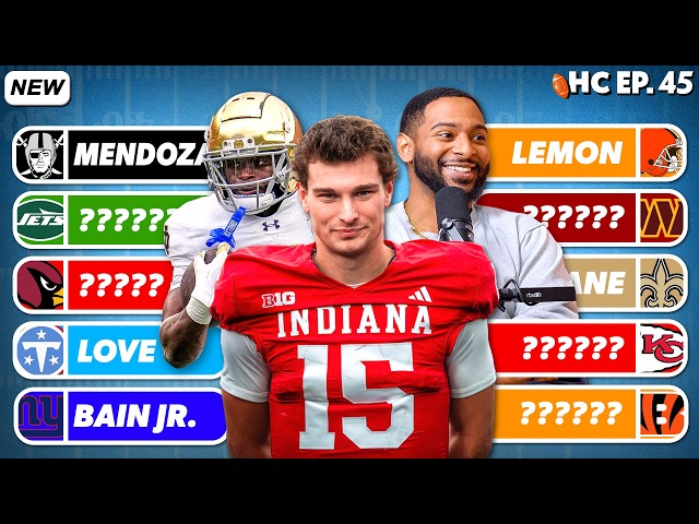 We Made Our 2026 NFL Mock Draft | Ep. 45