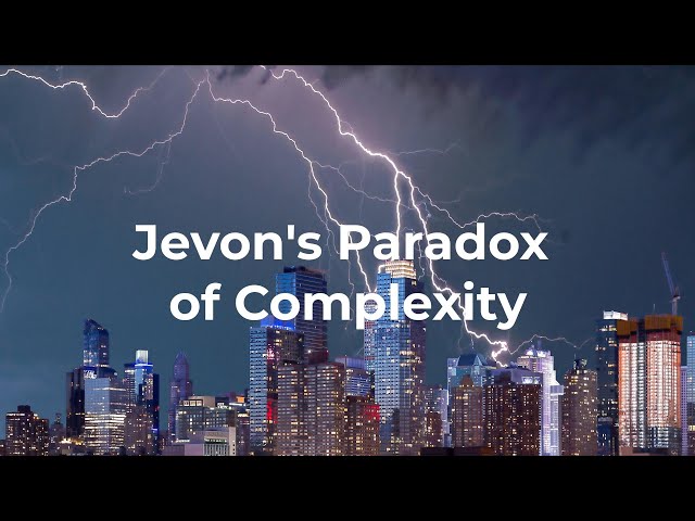 Jevon's Paradox for Complexity? [Hot Take Feb 9 2021]