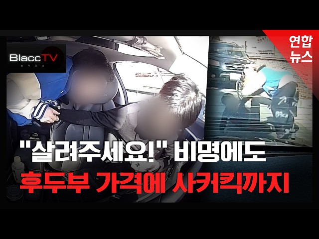 [BlaccTV] 만취 승객, 2만원 요금 탓에 무차별 폭행…택시 기사 '뇌출혈' / 연합뉴스 (Yonhapnews)