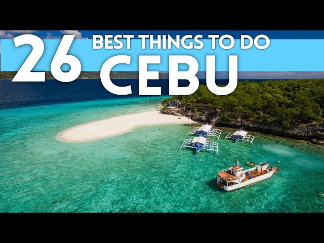 Best Things To Do in Cebu Philippines 2026 4K
