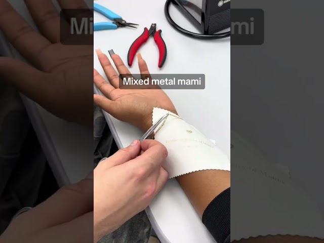 Mini vlog Permanent Jewelry, welded bracelet, gold jewelry #bracelet #goldjewellery #minivlog #vlog