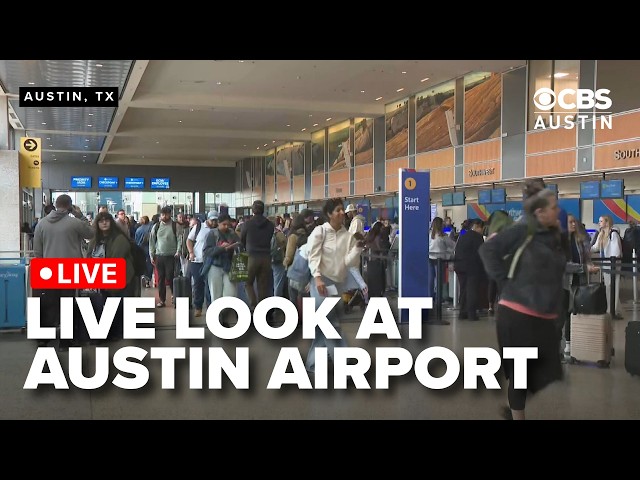 WATCH LIVE: Record-breaking spring travel day at Austin airport