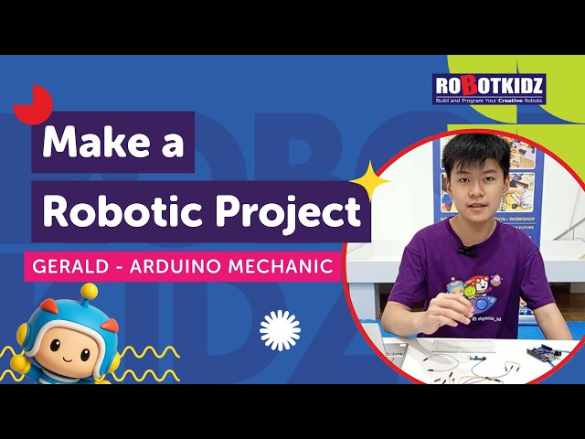 🚀 Proud! Gerald Masters Rear Car Detector Project | Robotkidz