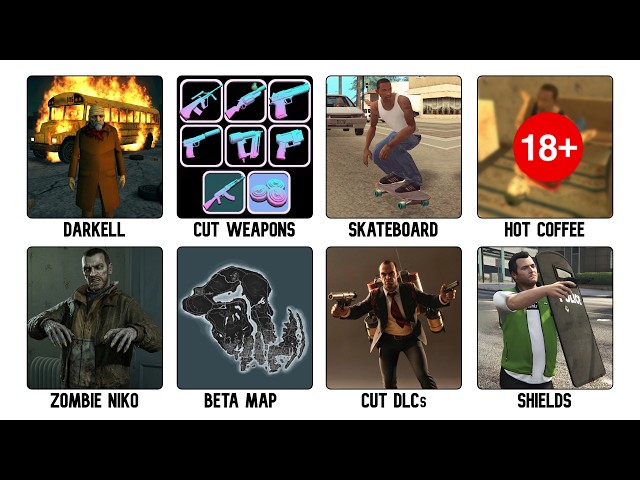 Every Removed Features in GTA Games Explained