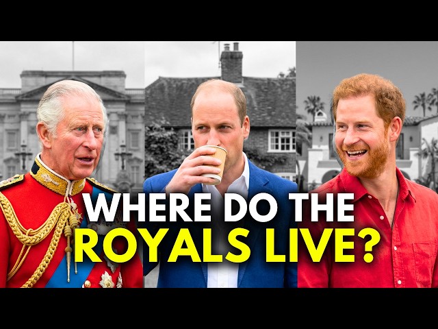 Inside Every Royal Family Member's Home In 17 Minutes