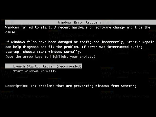 Lounch Startup Repair Windows 7 #Start Windows Normally #Blue Screen Starting Windows