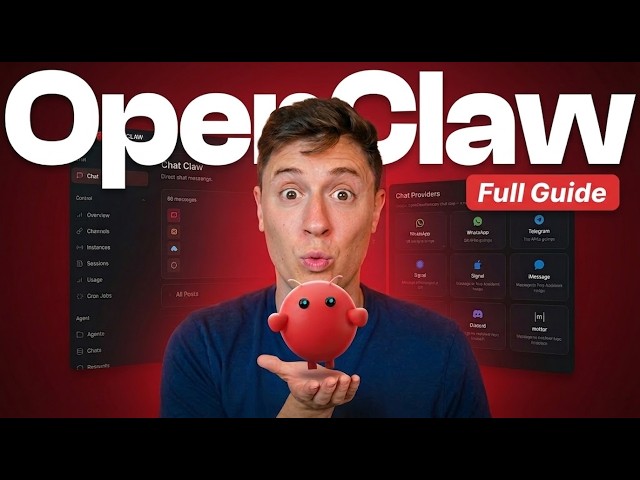 OpenClaw Full Tutorial: Set up your first AI employee!