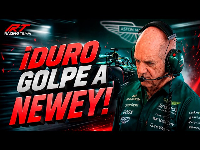 🚨 ¡BOOM! DURO GOLPE a ADRIAN NEWEY en ASTON MARTIN 🔥 ¿TODO es CULPA de HONDA? 🤔 F1