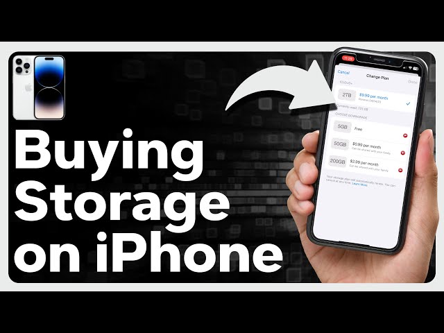How To Buy Storage On iPhone
