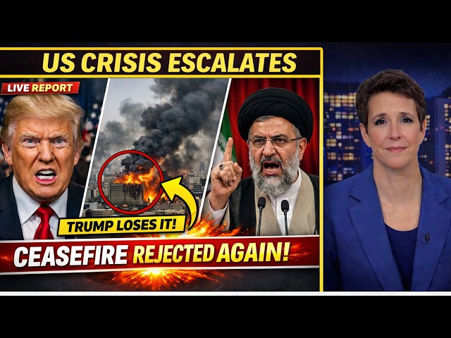 Trump LOSES IT ALL After Iran Rejects Ceasefire Again /RACHELMADDOW